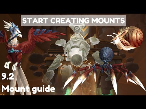 How To Unlock The Protoform Synthesis Forge & How It Works- Crafting Mounts Guide 9.2 Eternity's End