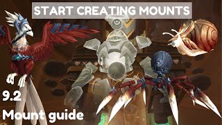 How To Unlock The Protoform Synthesis Forge & How It Works- Crafting Mounts Guide 9.2 Eternity