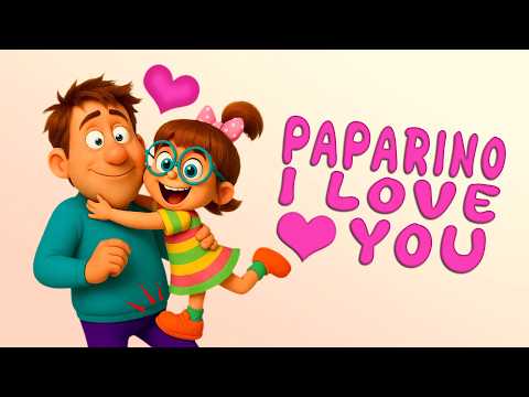 FUNNY FATHER'S DAY SONG - Daddy I Love You (with lyrics) - Father's Day March 18