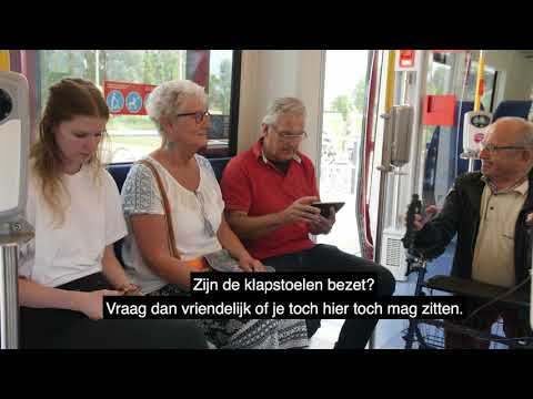 Reizen met RandstadRail voor rollatorgebruikers