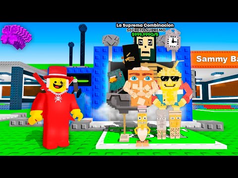 Fusioné los BRAINROT SECRETOS más OP para CONSEGUIR BRAINROT SUPER SECRETO en Steal a Brainrot