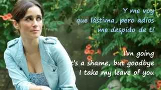 "Me Voy" Julieta Venegas (letra en español & English lyrics)