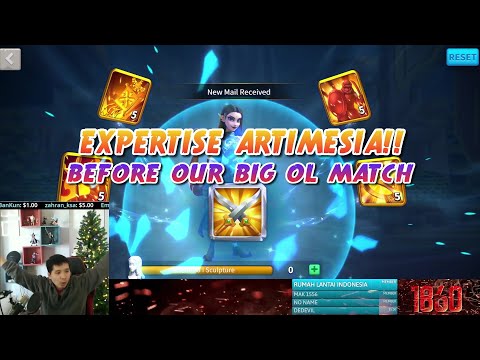 Expertise Artemisia Right Before Our Biggest OL Match To Date!