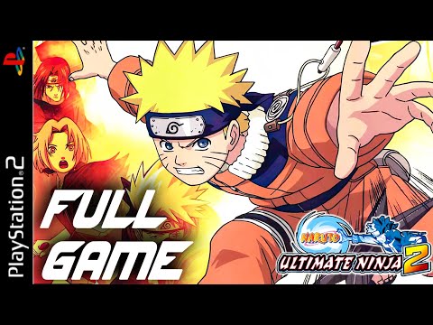 Naruto Ultimate Ninja 2 - Full PS2 Gameplay Walkthrough | FULL GAME (PS2 Longplay)