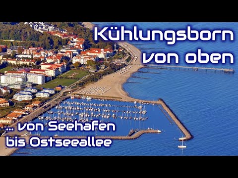 Kühlungsborn von oben - Von Hafen bis Ostseeallee
