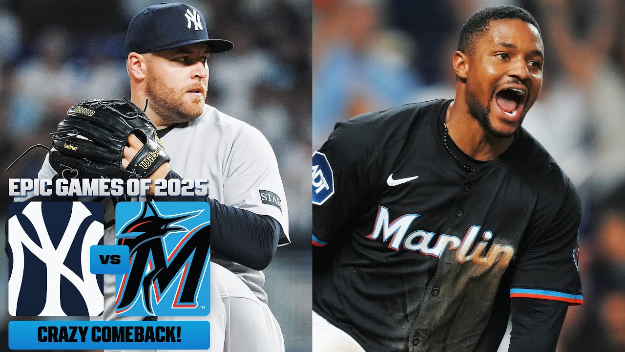 FULL GAME: Marlins make improbable comeback vs. new-look Yankees bullpen 😳 (Yankees vs. Marlins)