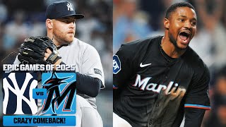 FULL GAME: Marlins make improbable comeback vs. new-look Yankees bullpen 😳 (Yankees vs. Marlins) MQDEFAULT Thumbnail
