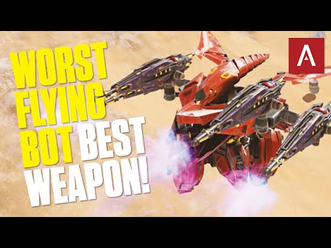 Worst Flying Robot with BEST Weapon! War Robots Ao Qin Gameplay WR