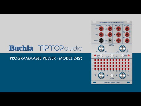 A first look at the 242t from Buchla & Tiptop Audio