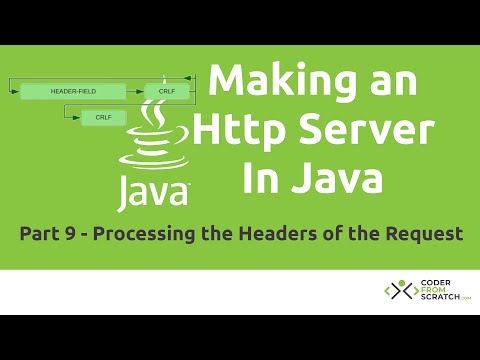 Make A Simple Http Server In Java Java Tutorial Part 9 Processing The Headers Of The Request