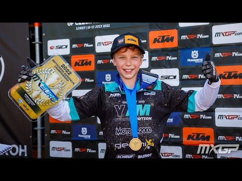 Winning the EMX65 Title with Ricardo Bauer! #motocross #europeanchampion #ktm #KG601media #mxgp #👑