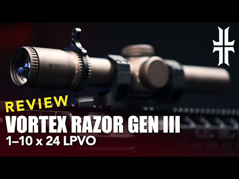 NEW Vortex Razor HD 1-10x24 Gen III Optic