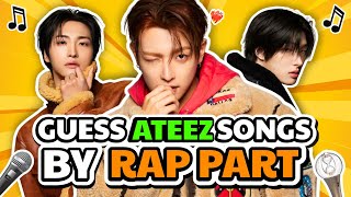 Download lagu Guess the ATEEZ Song by the RAP Part 🔥 | ATEEZ Quiz mp3