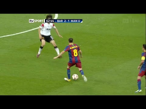 Andres iniesta vs Manchester United English commentatory (UCL) Final 2011 HD 1080🔥