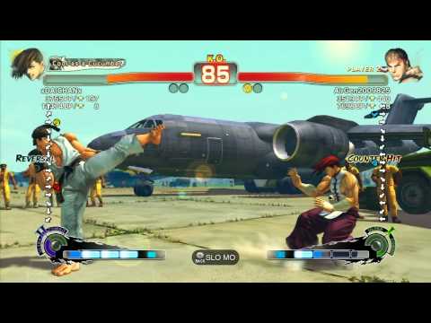 SSF4 AE: xDAICHANx (Yang) vs Air (Ryu) - Ranked Match (720p HD)