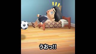 会社遅刻しそうなパパ #あつ森 #あつまれどうぶつの　#animalcrossing