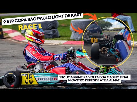 Full race 1 shifter kart KZ 2a etapa Copa São Paulo Light 2024
