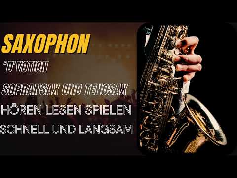 'D'votion Hören Lesen Spielen Sopransax und Tenorsax