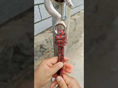The Most Reliable Way to Tie a Rope to a Carabiner #knot #technique #rope #knowledge