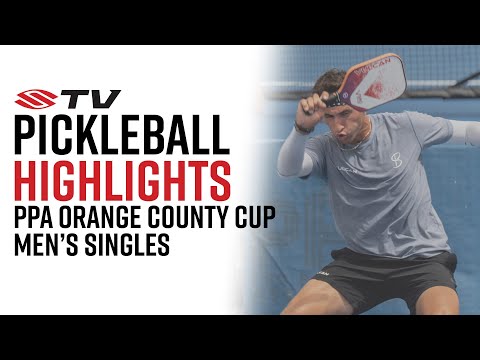 Jay Devilliers' Great Defense Pickleball Highlight - Orange County Cup Men's Singles