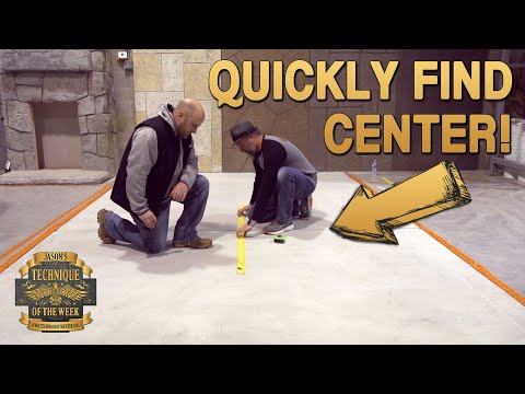Quickly Find Center with Rick Lobdell!