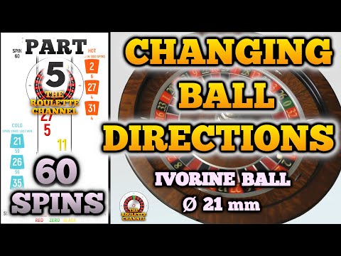 60 Roulette Wheel Spins - Both Directions - White Scoreboard - Part 5 of 5