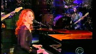 tori amos sleeps with butterflies  letterman 2005