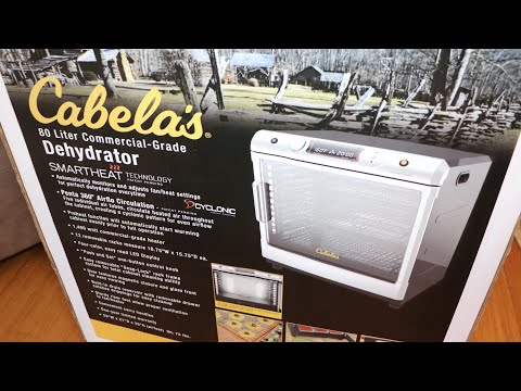 Cabelas 80L Commercial Food Dehydrator Unpacking And...