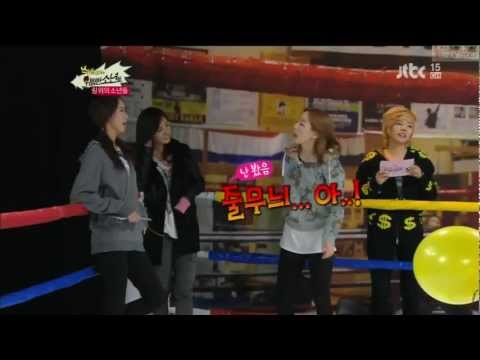 120212 SNSD - Funny cut, Balloon Game!