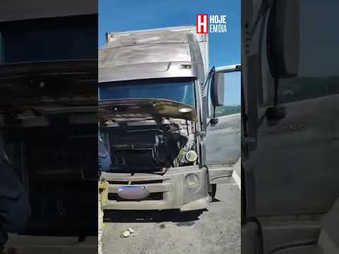 Adolescente de 14 anos é flagrado dirigindo caminhão carregado na BR-381, em Minas