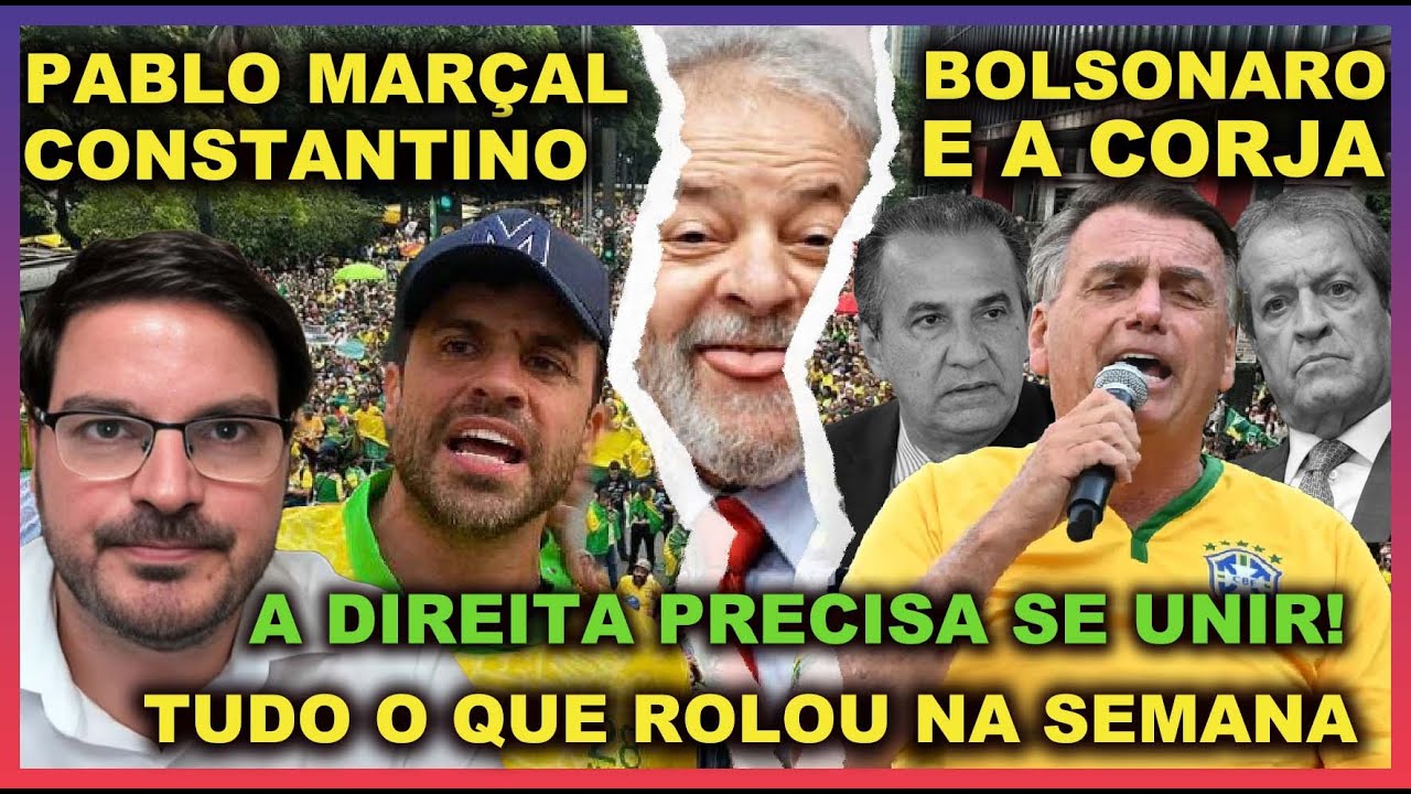 Rodrigo Constantino Pablo Marçal Detona Bolsonaro Silas Malafaia