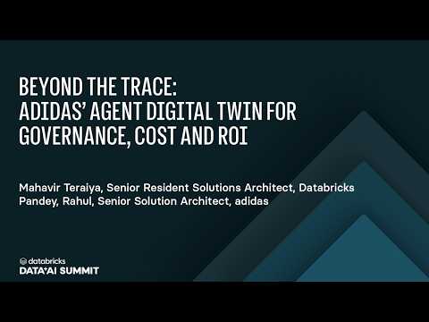 Watch: Building Agents in Production: adidas' Five-Pillar Governance and Cost Strategy