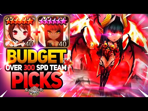 GUARDIAN PLAYER WITH 300+ SPD ISELIA and AKIA - Summoners War