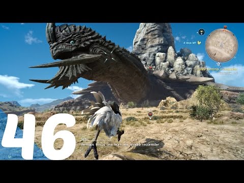 FINAL FANTASY XV - Gameplay Walkthrough Part 46 - Adamantoise Superboss Fight Level 99 l PS4 Pro