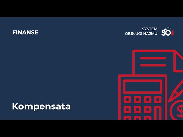 System Obsługi Najmu Video Poradnik - Finanse i koszty