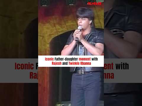 Iconic father-daughter moment between Rajesh Khanna & Twinkle Khanna | Filmfare Exclusive