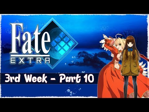 Fate/Extra Saber Walkthrough Part 10 [3rd Week] - The Third Selection