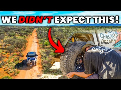 WE NEARLY DON'T MAKE IT OUT! 4x4 Issues Test Us in Alice Springs!