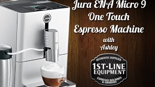 Overview: Jura ENA Micro 9 One Touch Super-Automatic Espresso Machine