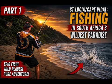 PART 1 - Fishing in South Africa's Wildest Paradise | St Lucia / Cape Vidal