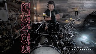 Video thumbnail for SONOR AQX 'Stage Configuration' 10 12 16 22K 14SN - Soundcheck by Bryan Macaranas by Bryan Macaranas
