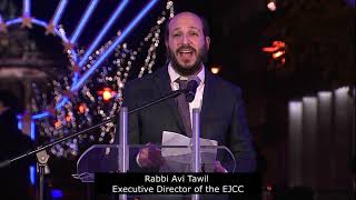 SPEECH Director of the EJCC Rabbi Avi Tawil EuroChanukah 2021