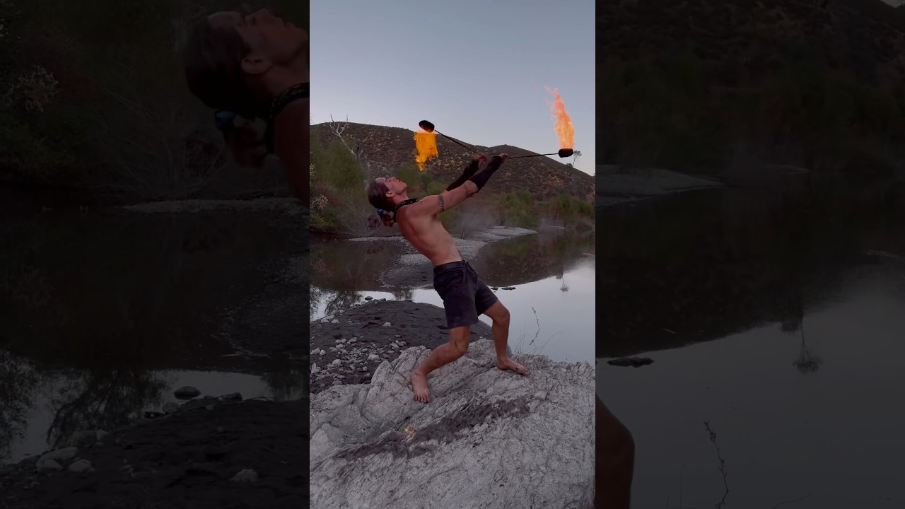 Promotional video thumbnail 3 for Poi Fire Performer