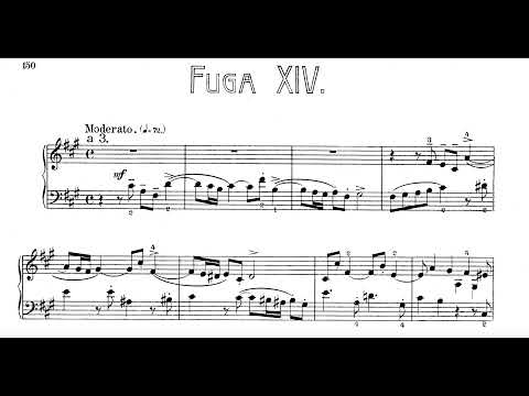 Video thumbnail for Prelude and Fugue in F-sharp minor, BWV 883