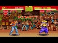Fatal Fury Terry Bogard VS Duck King First Play Gameplay 1080p60FPS