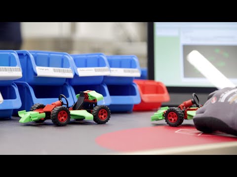 Lernfabrik - Praktische Anwendungen der Industrie 4.0