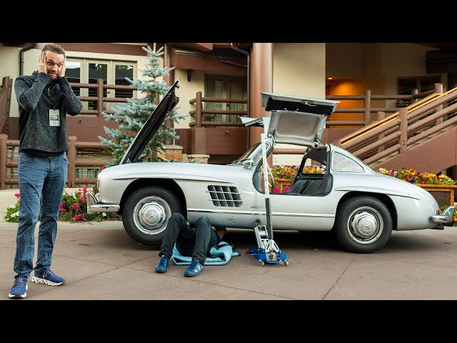 I Broke And Damaged My $2,000,000 Mercedes 300sl Gullwing During A 1000 Mile Road Trip.