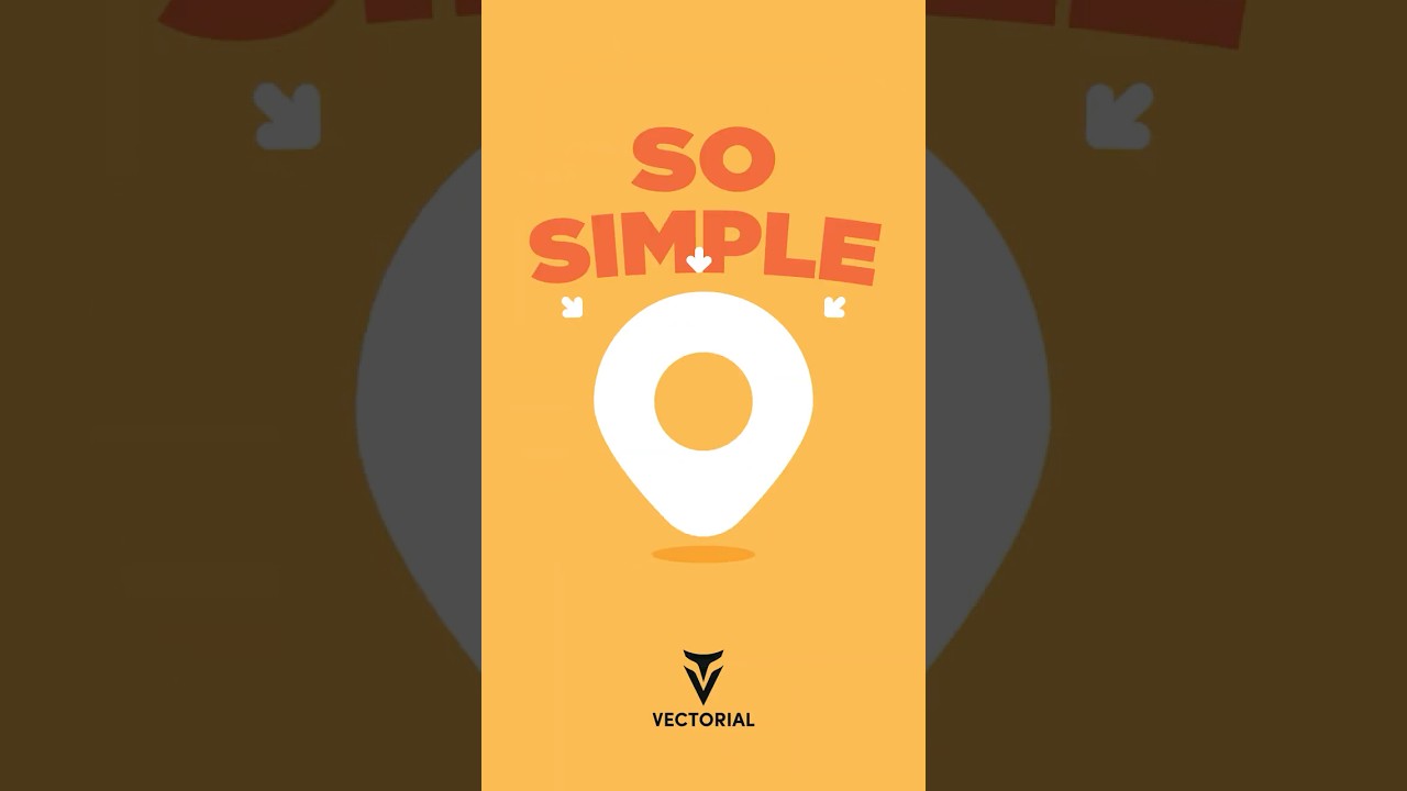 Simple Way to Make a Location Pin (Illustrator Hack)