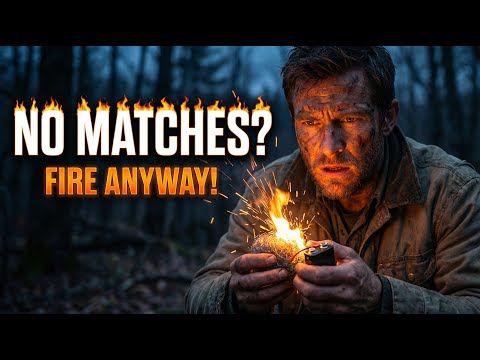 13 Ways to Start a Fire When You Have NOTHING