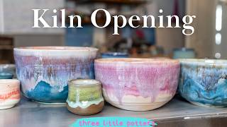 Big Bowls and New Glaze Combos: Kiln Opening